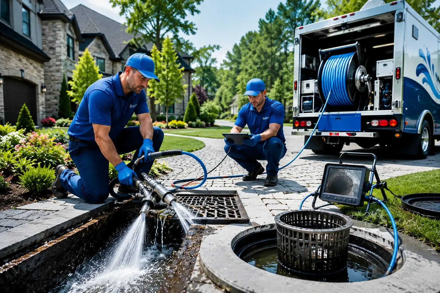 Local outdoor drain cleaning professionals in Eagle, ID